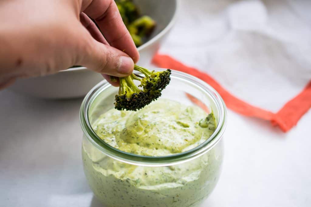 Cilantro Aioli (Homemade Paleo Mayo, Whole30 + Keto)