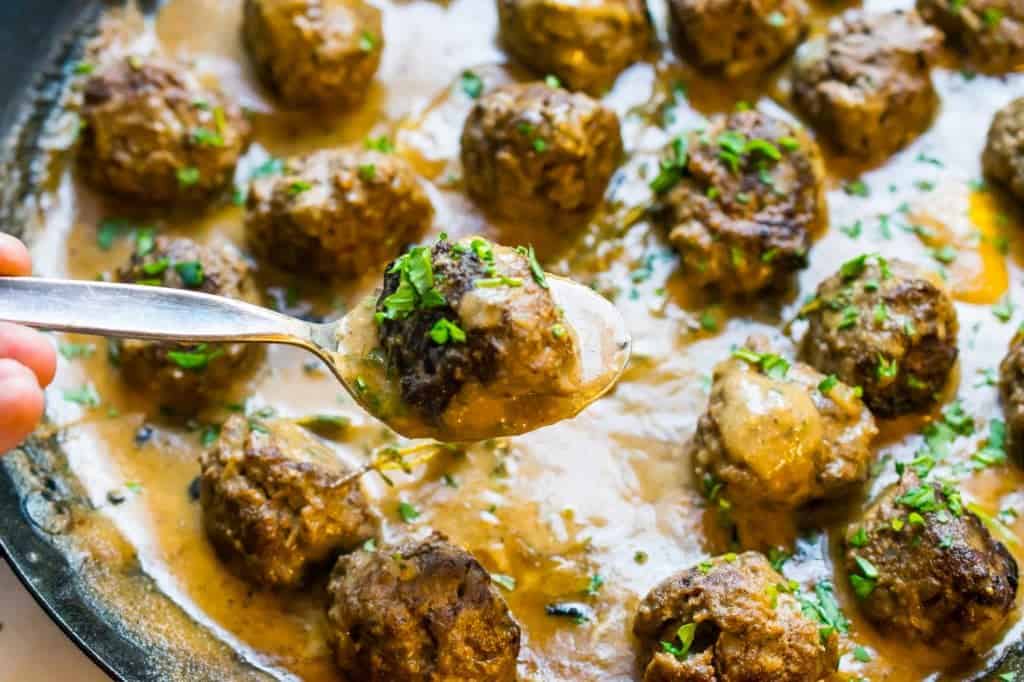 gluten free swedish meatballs