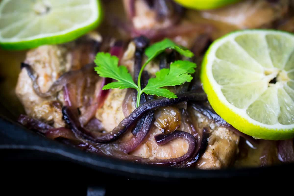 paleo coconut lime chicken