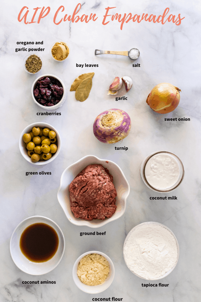 paleo empanada ingredients