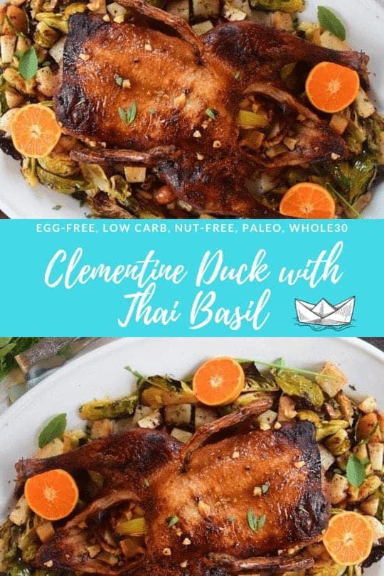Citrus Duck with Crispy Skin (Whole30, Paleo, AIP)