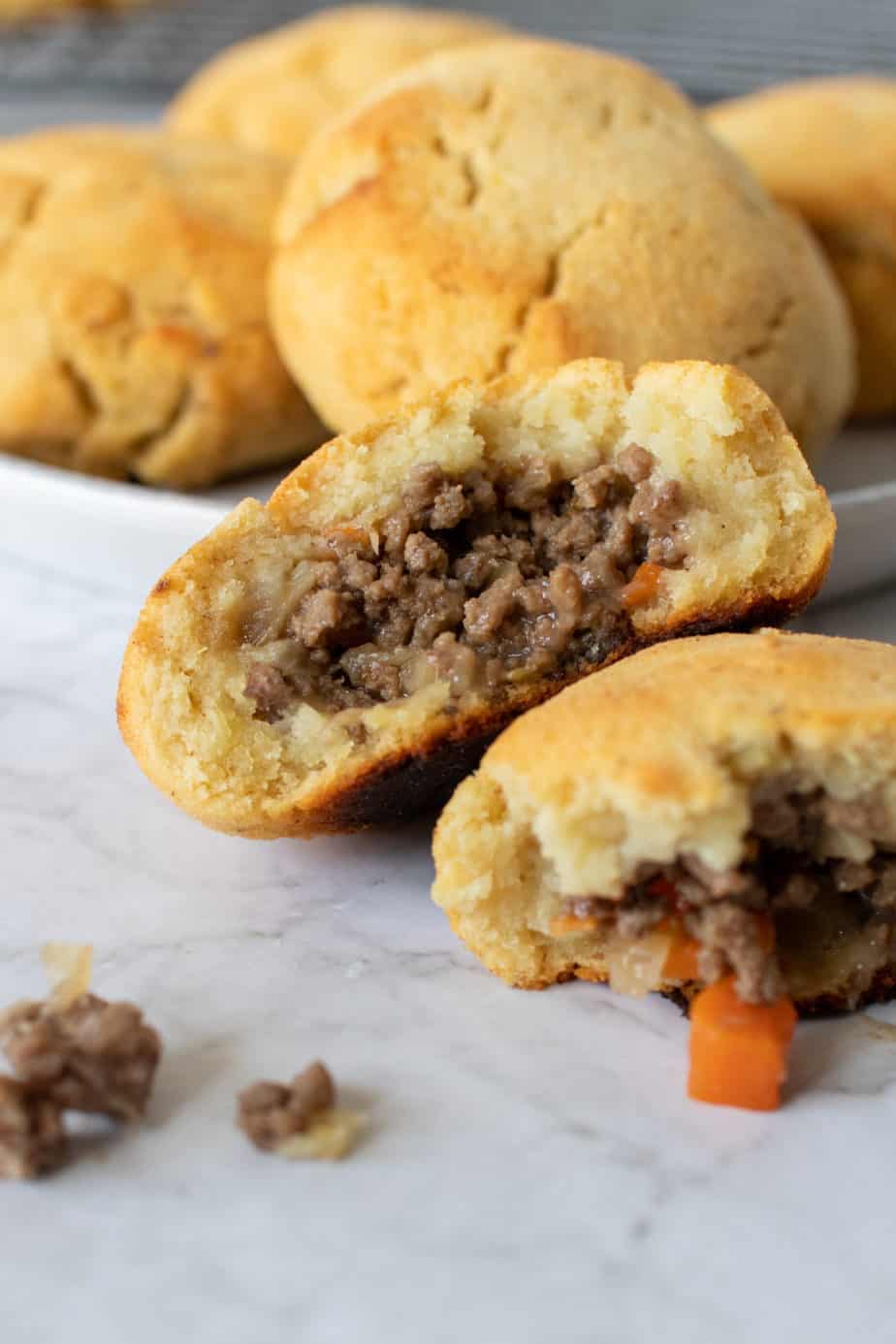 AIP Stuffed Sweet Potato Buns Papa Rellena Nut Free, Egg Free