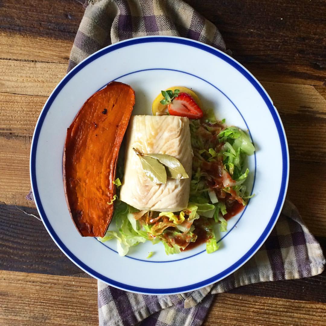 roasted sweet potatoes 