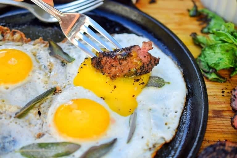 steak and eggs 