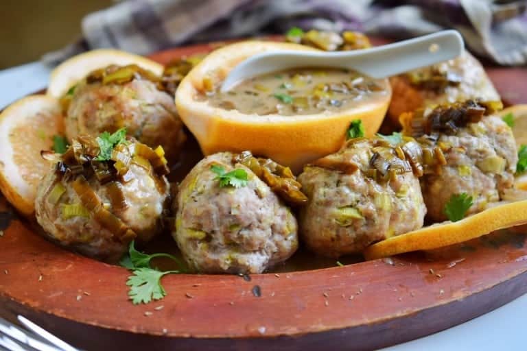 pork meatballs 