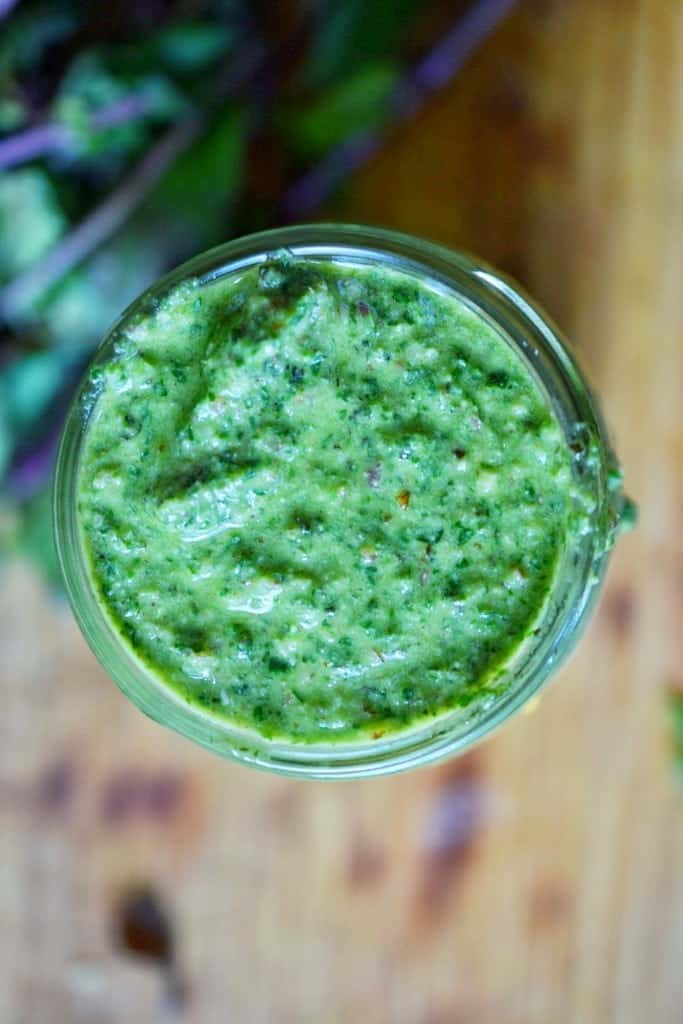 pesto-churri sauce 