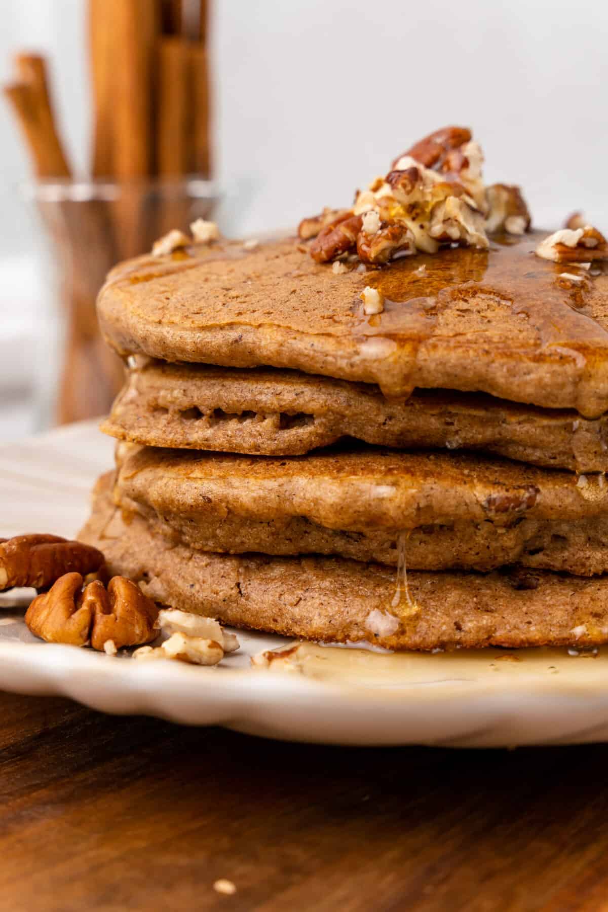 paleo pumpkin spice pancakes