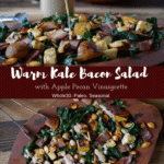 warm kale salad