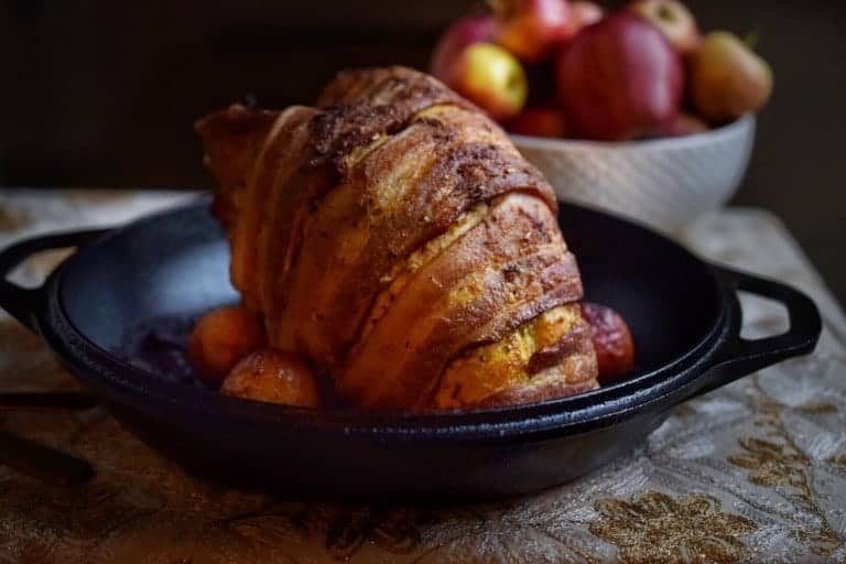 bacon wrapped turkey