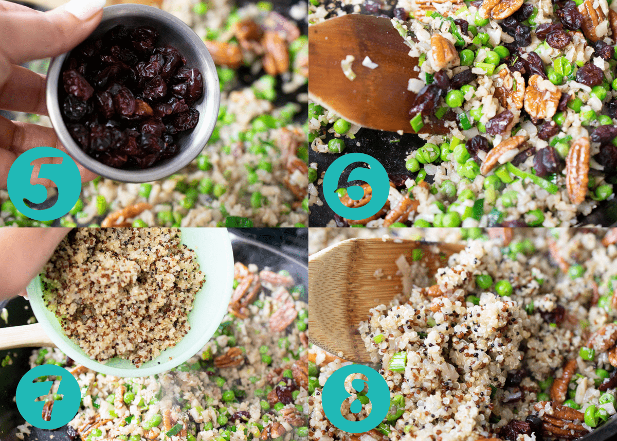 step by step fall pilaf