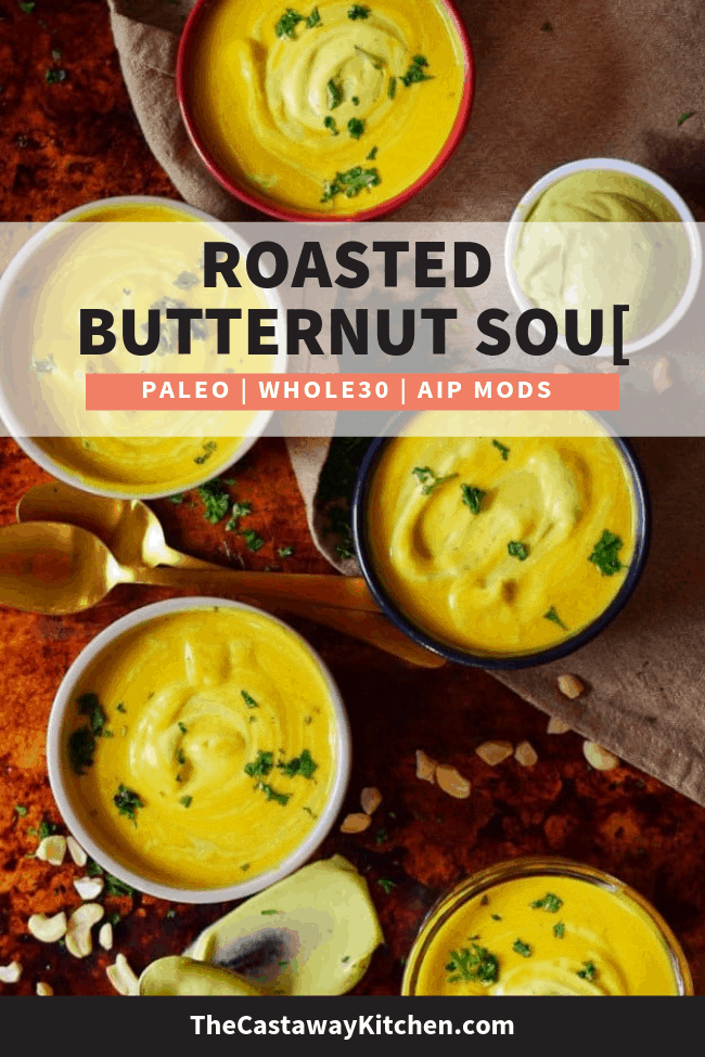 roasted butternut squash soup