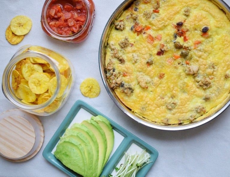 Whole30 frittata picadillo 