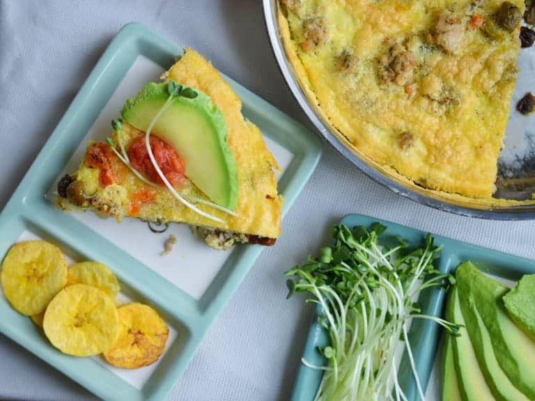 cuban picadillo fritatta 