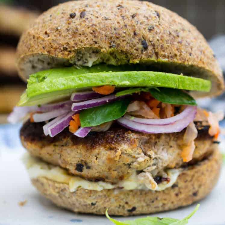 thai turkey burger paleo