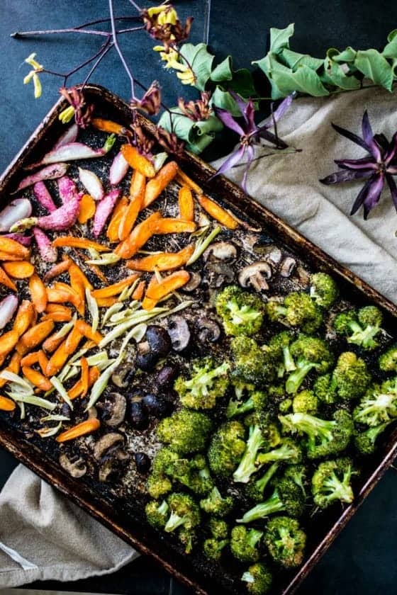 roasted vegetables 