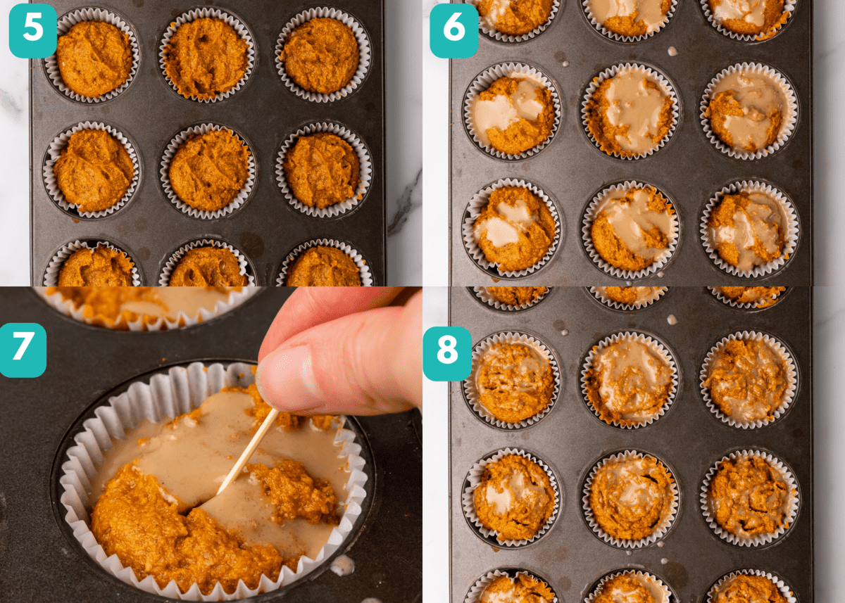 step by step nut free paleo pumpkin muffin recipe