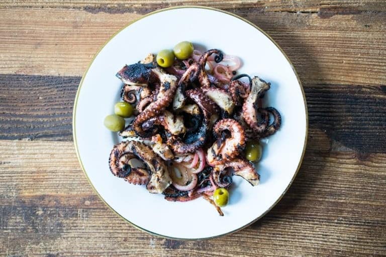 crispy octopus