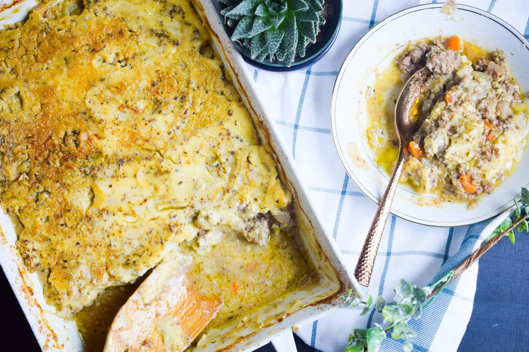 Healthy Shepherd's Pie {Low Calorie, Paleo, GF} - Skinny Fitalicious®