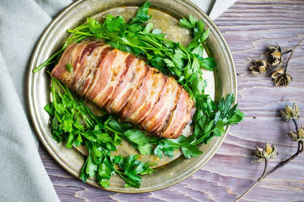 bacon wrapped meatloaf