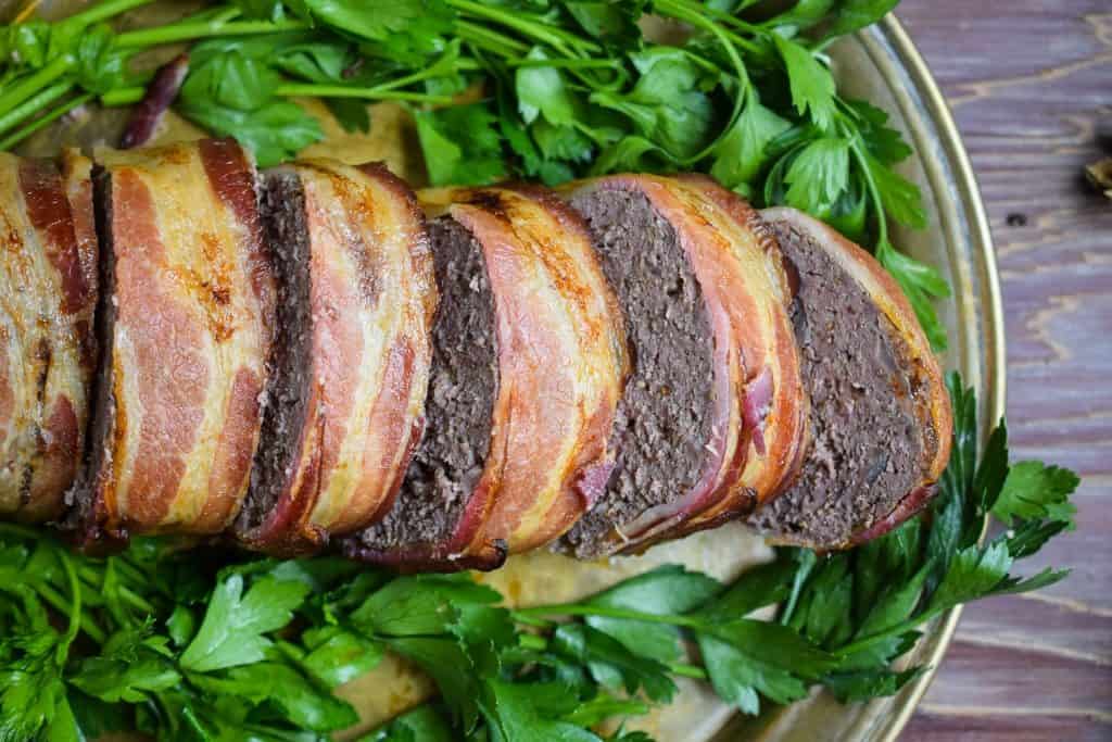 bacon wrapped meatloaf 