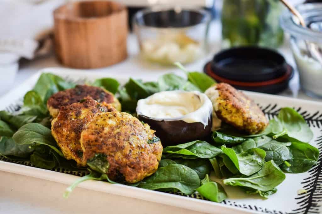 Mini Mahi Mahi Burgers (Whole30, Keto, Nut Free, Paleo)