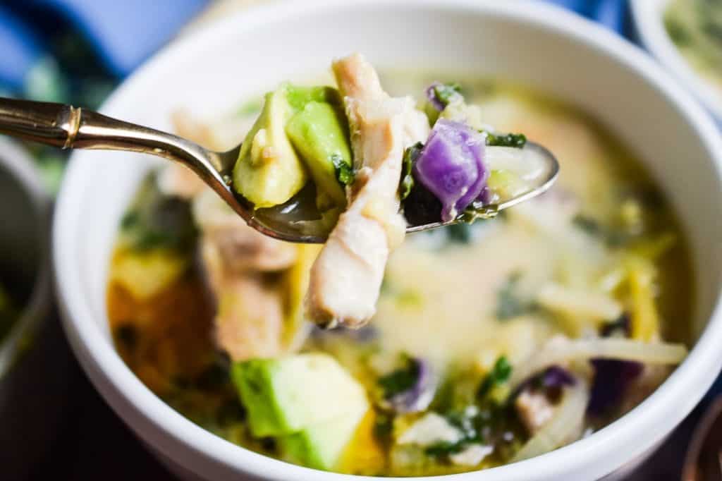 Instant Pot Creamy Chicken Soup