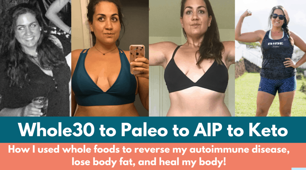 paleo before and after female