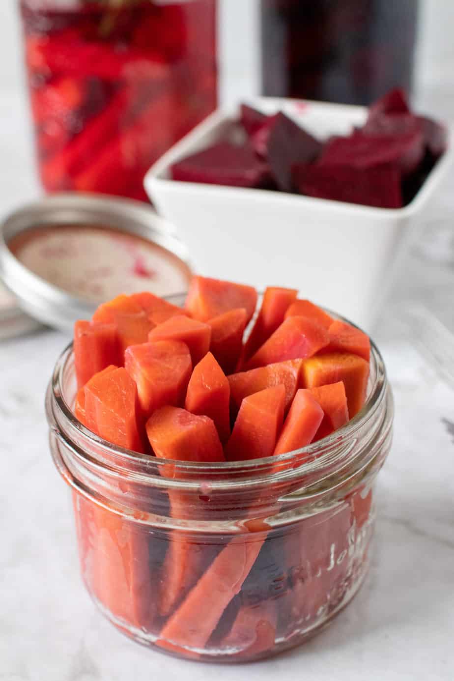 sugar free pickled carrots