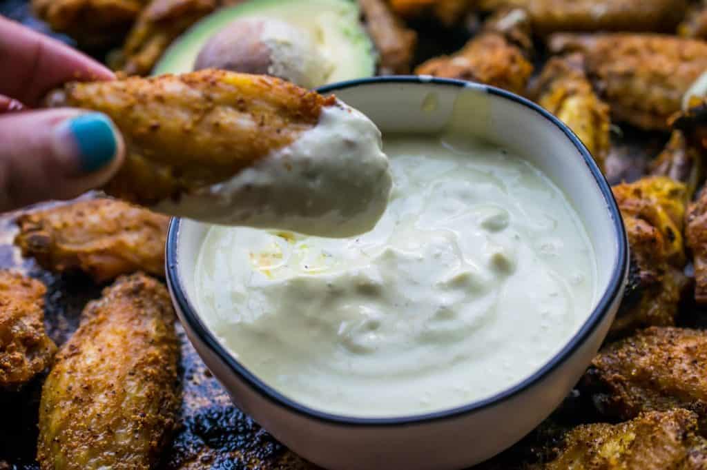 crispy keto wings 