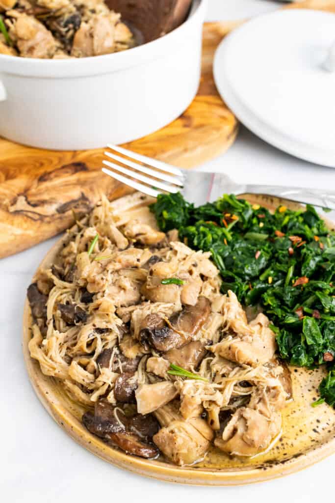 whole30 chicken and mushrooms 