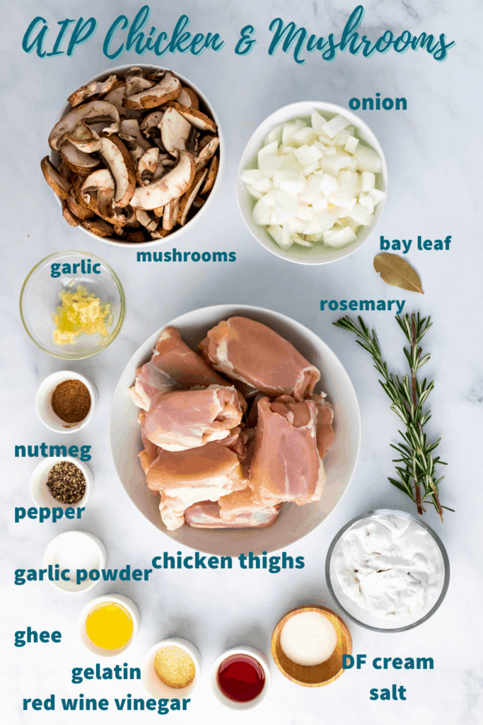 instant pot chicken ingredients paleo