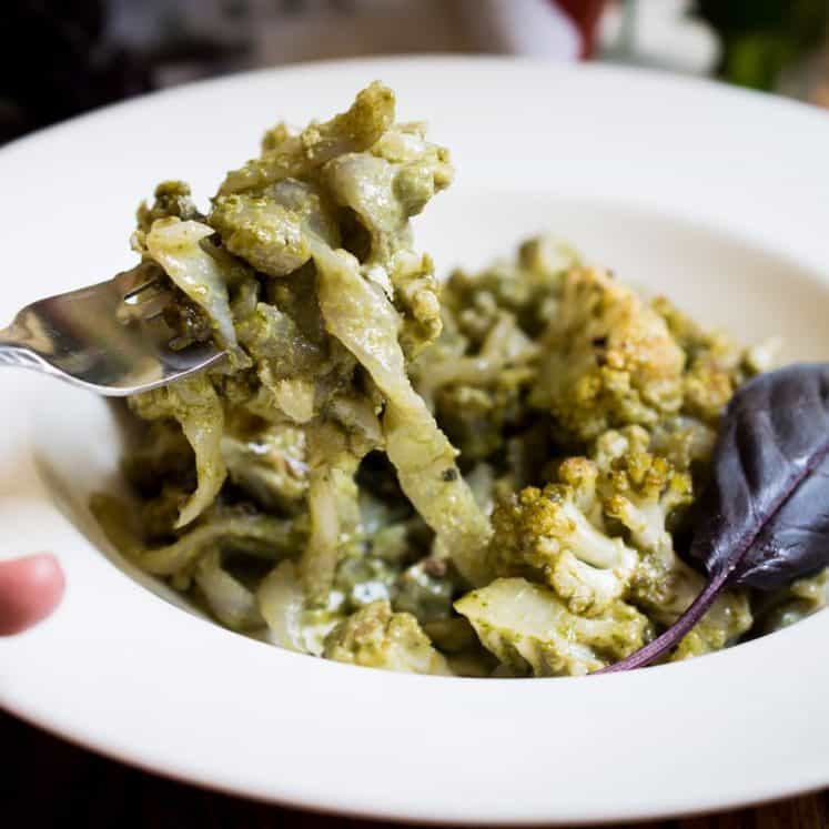 dairy free pesto pasta