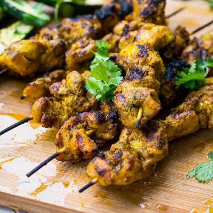 keto chicken satay