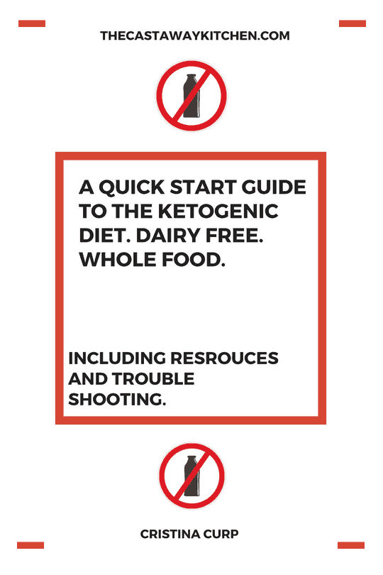 quick start guide to dairy free keto 