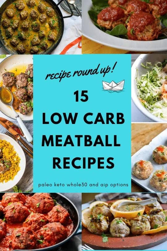 Dairy Free low carb meatballs 