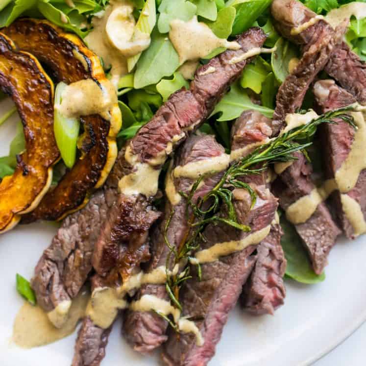 steak salad