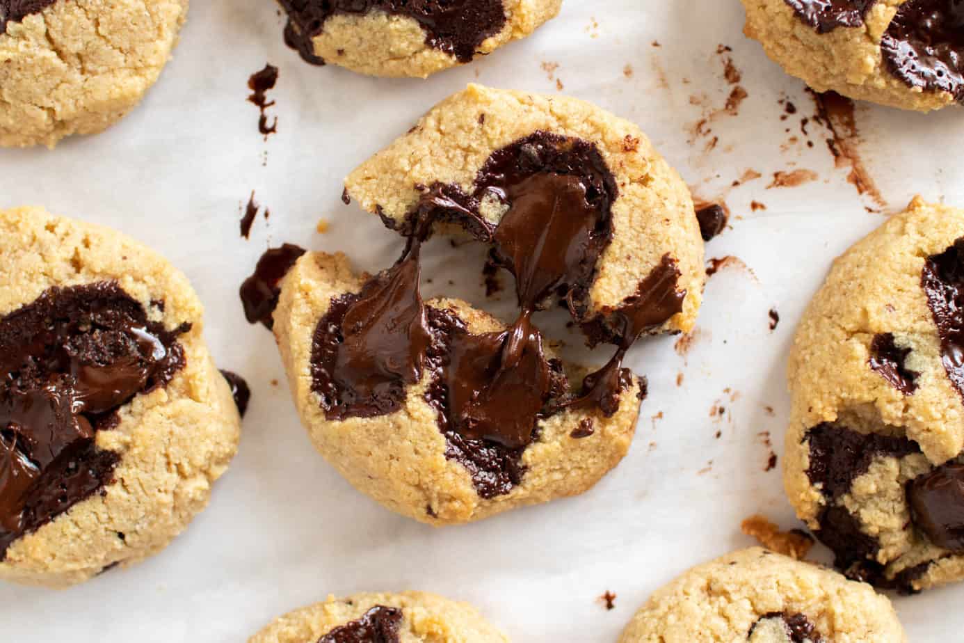 Chewy Keto Chocolate Chip Cookie Recipe - The Castaway Kitchen