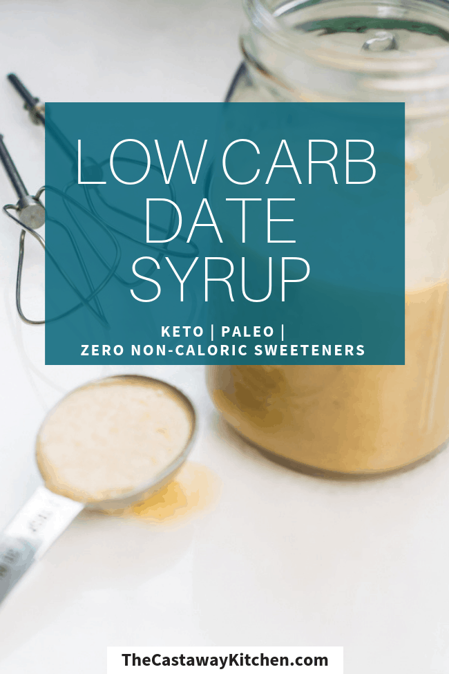 homemade low carb syrup