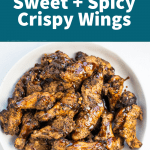 sweet and spicy keto wings