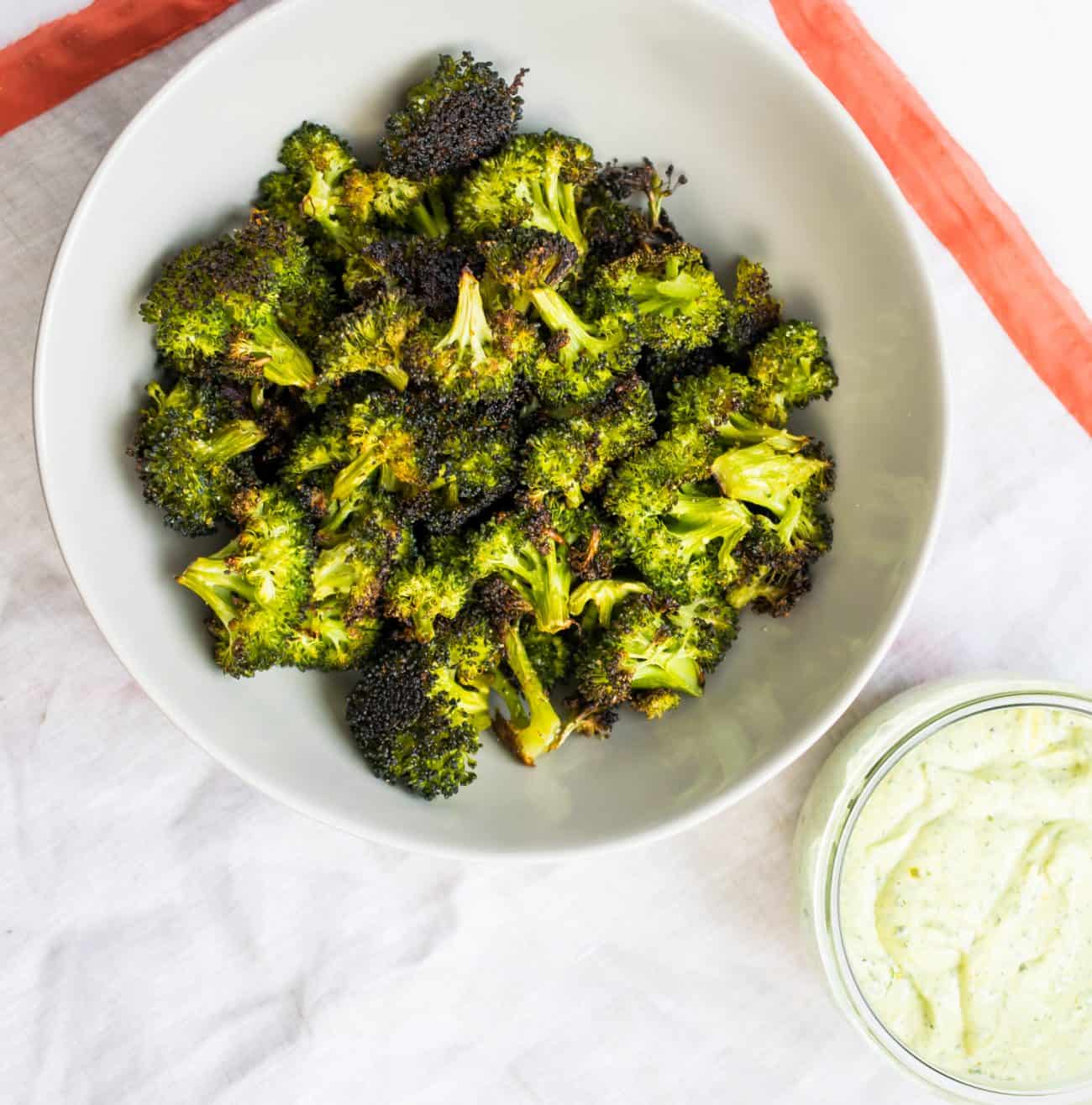 The Best Crispy Roasted Broccoli (Immune Boosting)