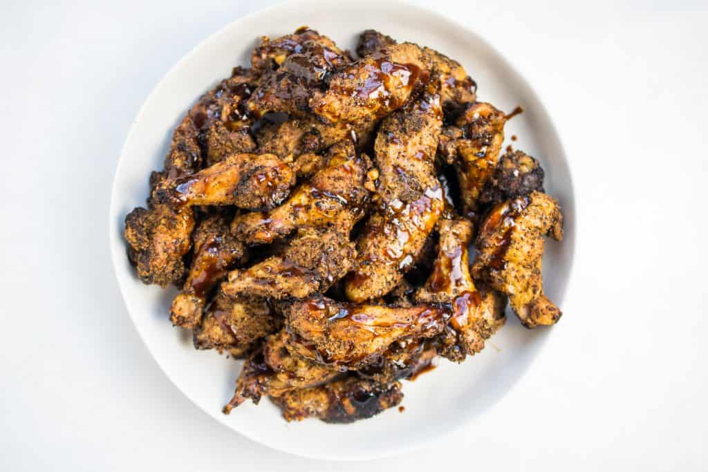 sweet and spicy wings