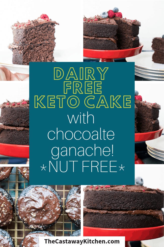 Low Carb Chocolate Cake Dairy Free Nut Free Keto Paleo