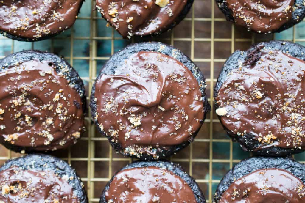 dark chocolate keto muffins 