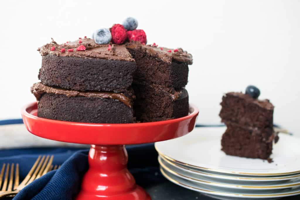 dairy free chocolate keto cake