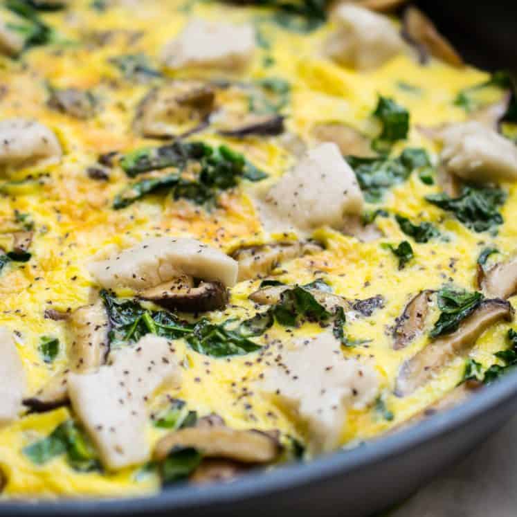 quick cooking frittata