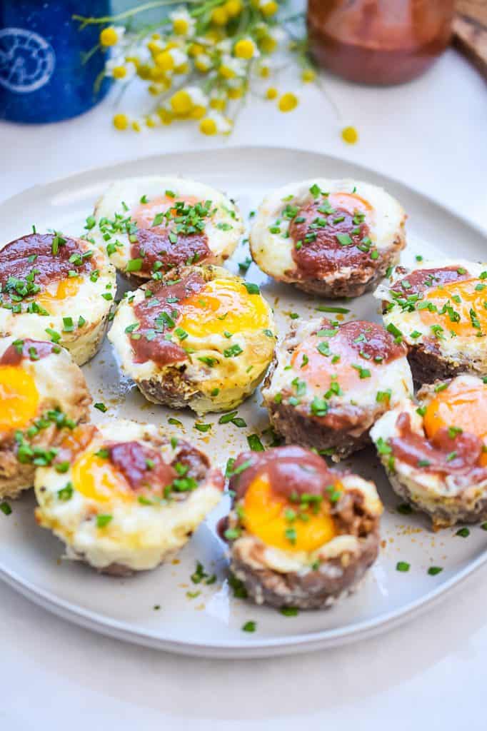 keto pizza eggs