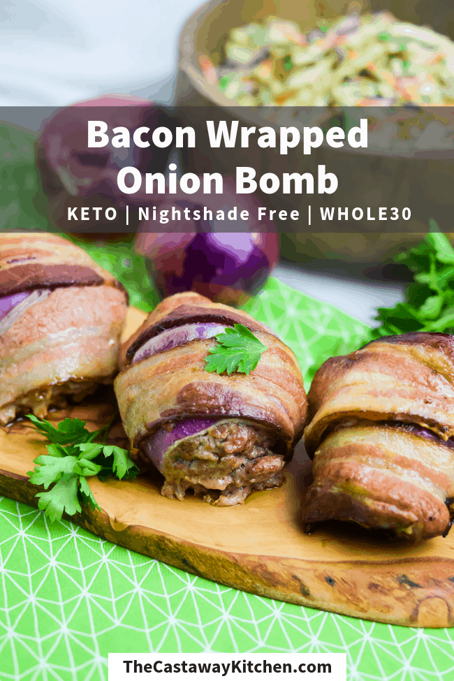 bacon wrapped onion bomb