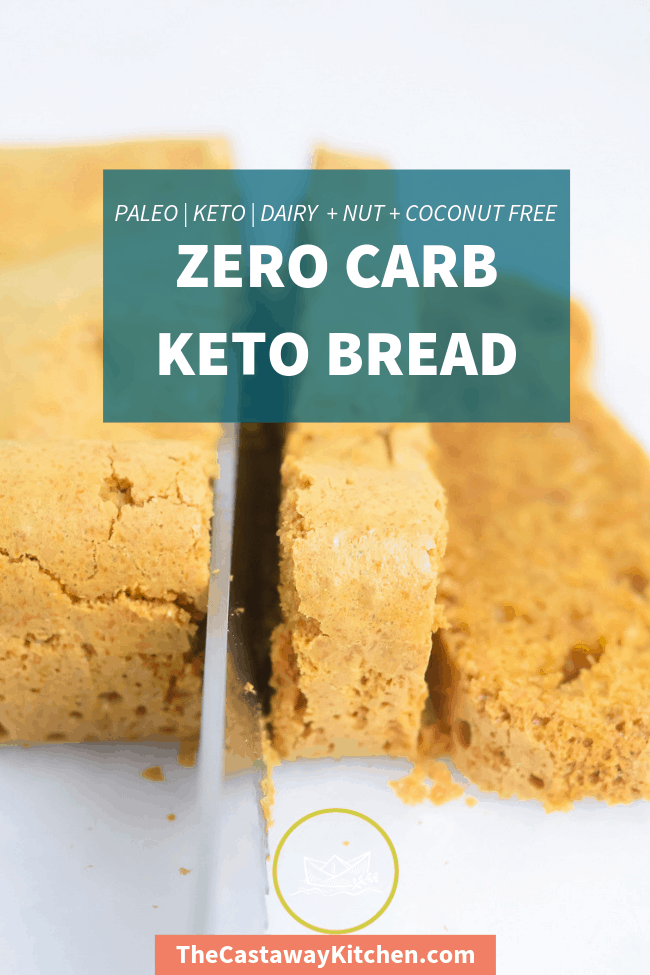 Zero Carb Bread (Paleo, Keto, Nut Free) | The Castaway Kitchen