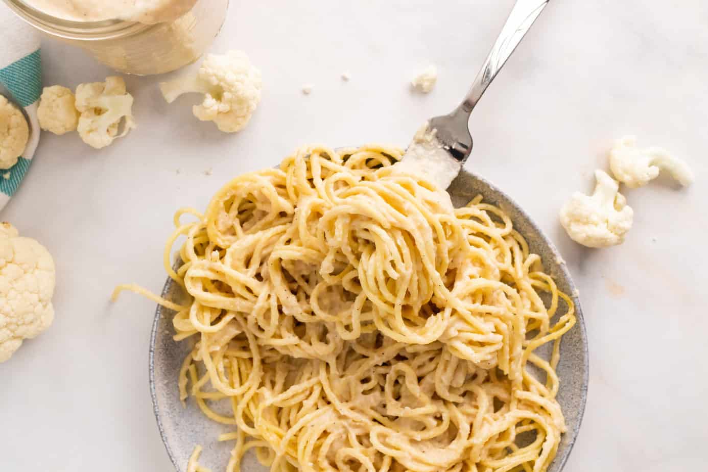 Cauliflower Alfredo (Dairy Free, Nut Free, Paleo, Keto, AIP)