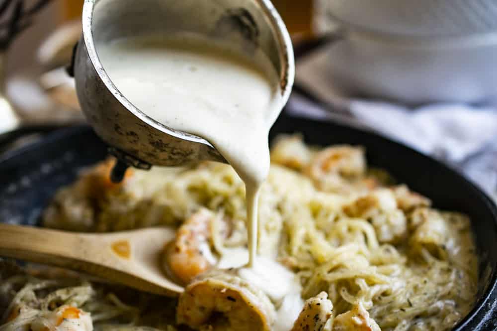 creamy dairy free alfredo